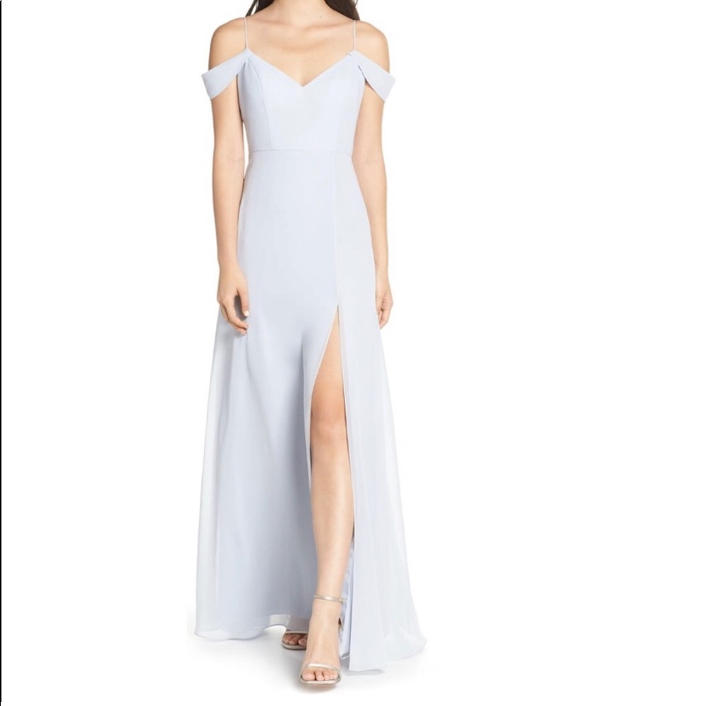Jenny Yoo Priya Bridesmaid Dress in Whisper Blue